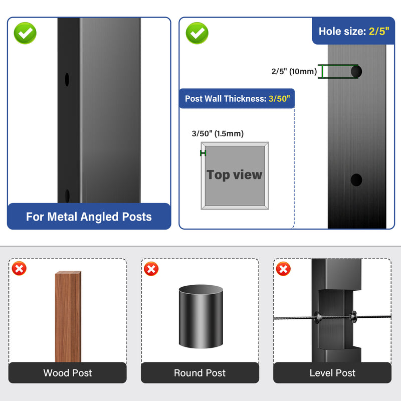 Load image into Gallery viewer, Fulifix 20Pack Protector Sleeve for Posts LT14B