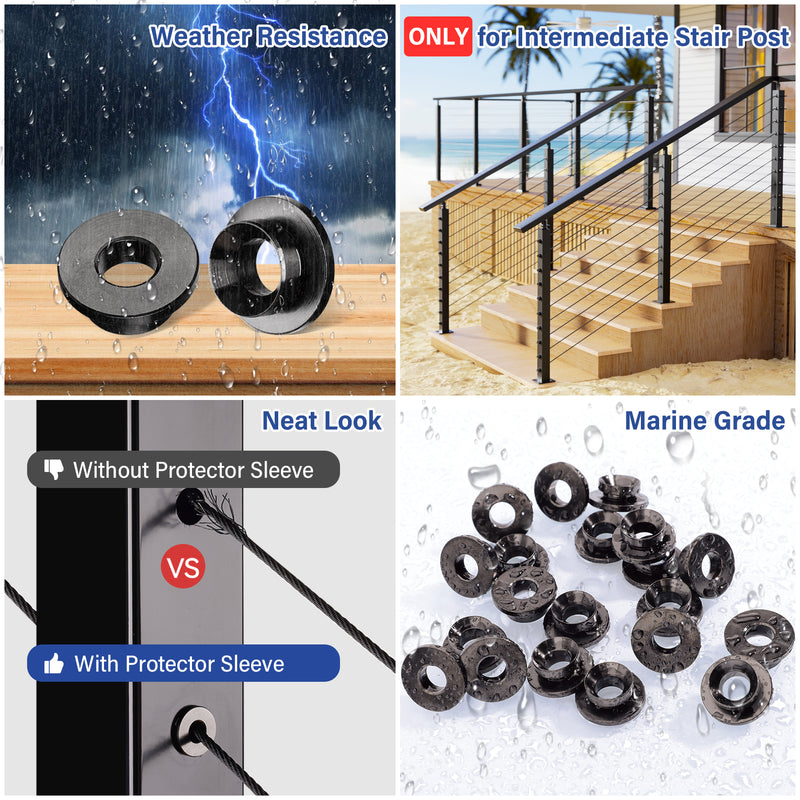 Load image into Gallery viewer, Fulifix 20Pack Protector Sleeve for Posts LT14B