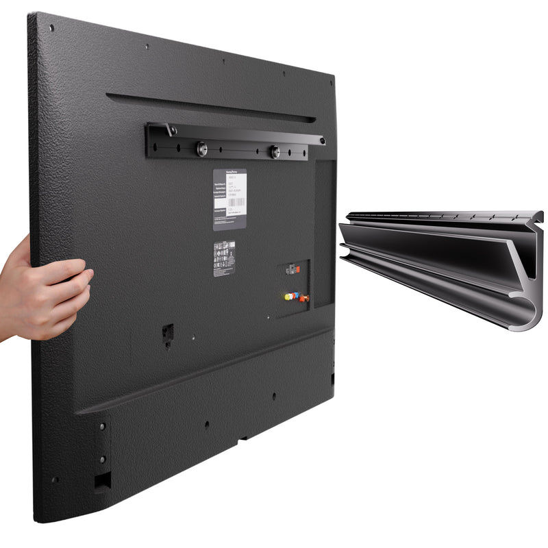 Load image into Gallery viewer, No Stud TV Wall Mount for Most 32-75 inch TVs, No Drilling Needed Studless TV Hanger, Hold Up to 150 lbs, Max VESA 600x400mm, All Hardware Include